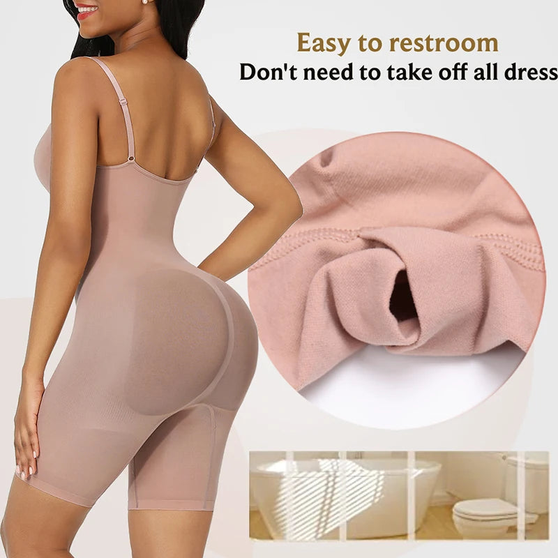 Women Seamless Bodysuit Push up Corset Waist Trainer Trimmer Butt Lifter Body Shaper Slimming Shapewear Tummy Control Underwear